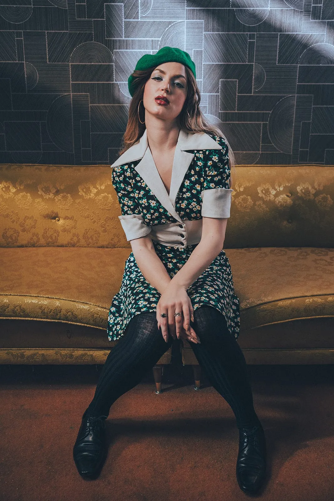 Daisy Dress - 1970's Bohemian Elegance