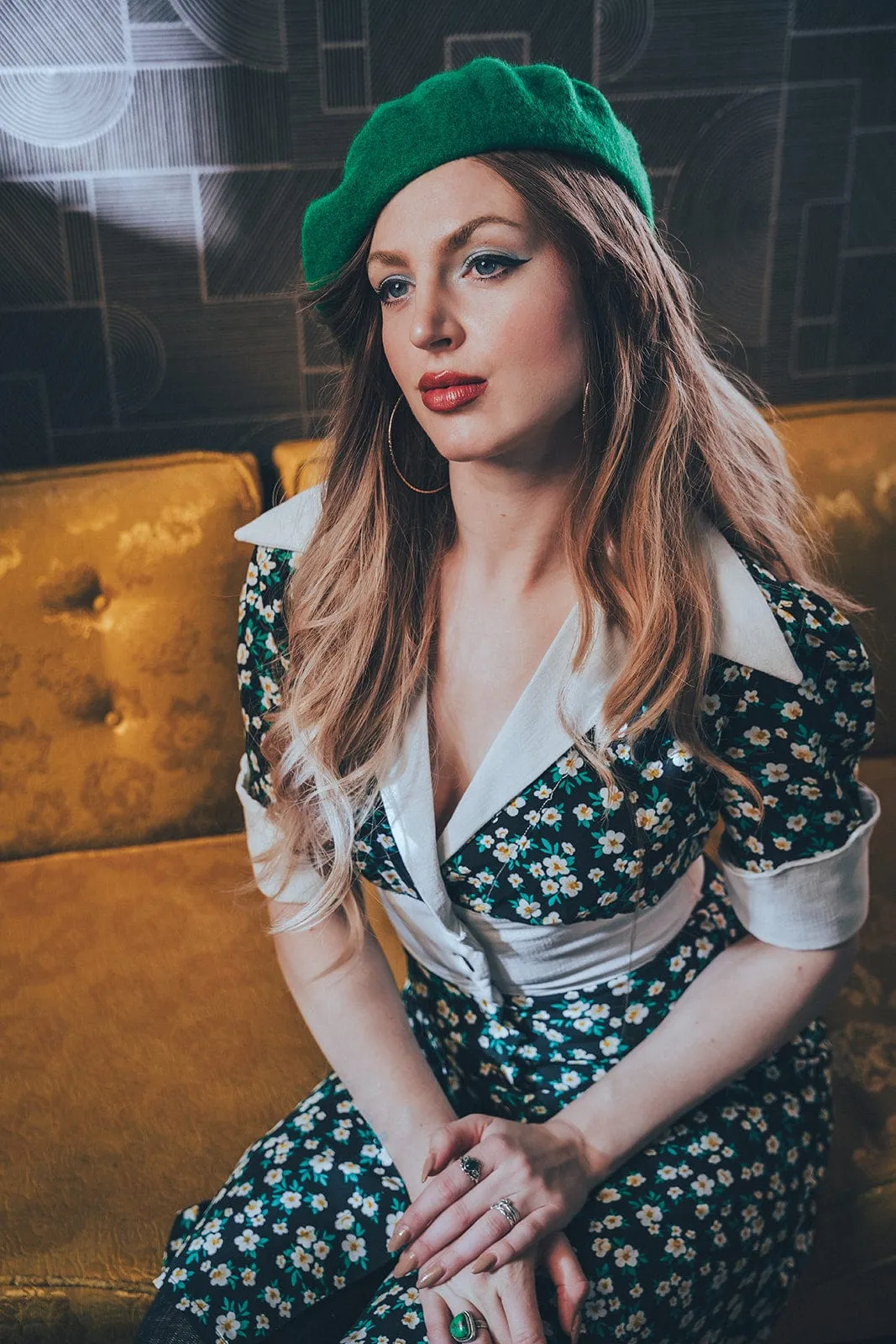 Daisy Dress - 1970's Bohemian Elegance