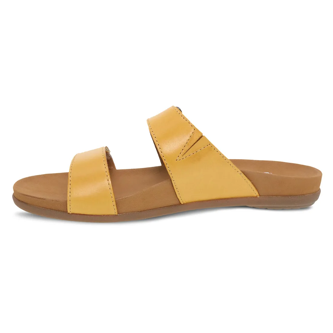 Dansko Women's Justine in Yellow Calf Sandal