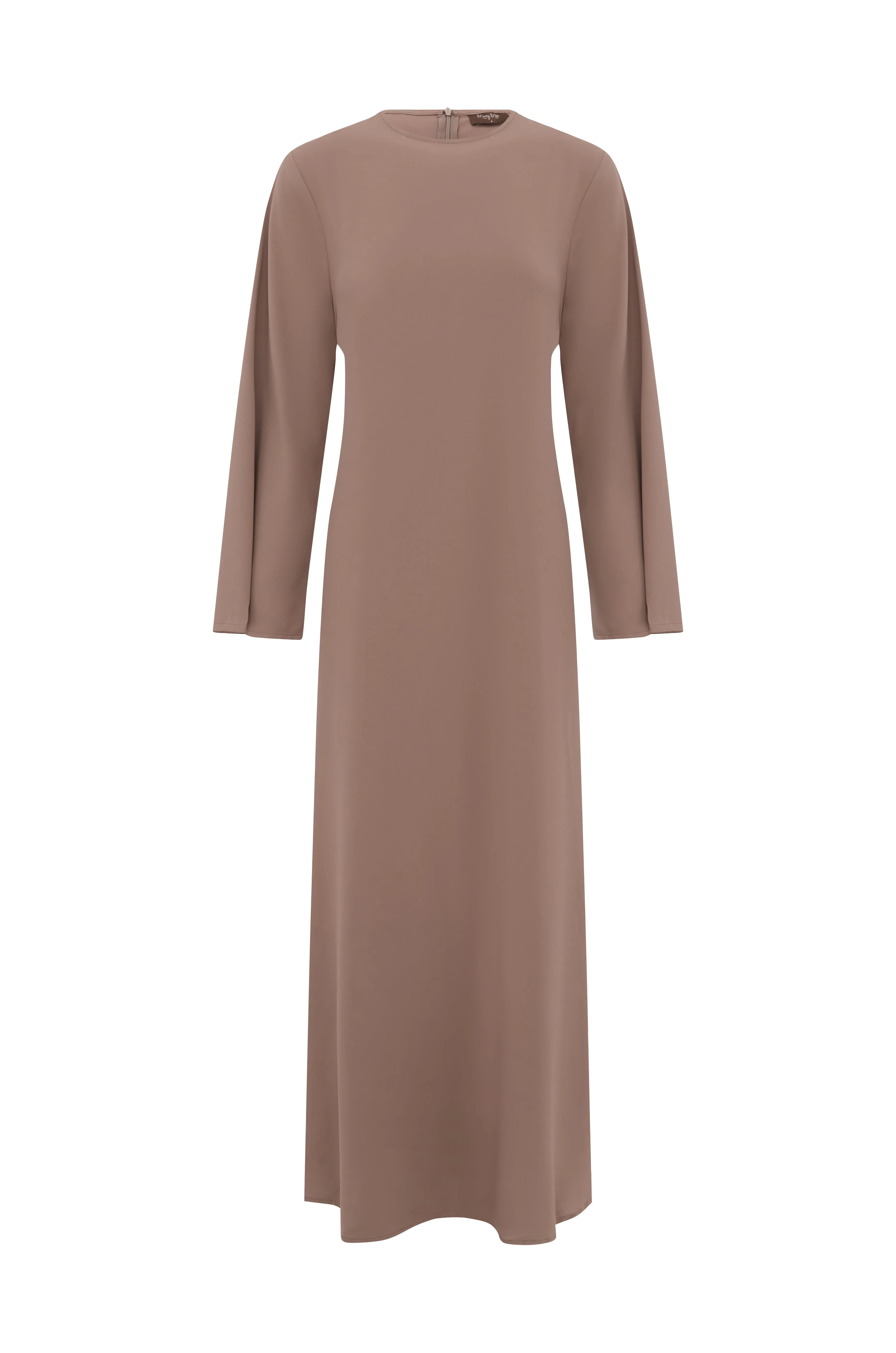Dhalia Oud brown corset dress