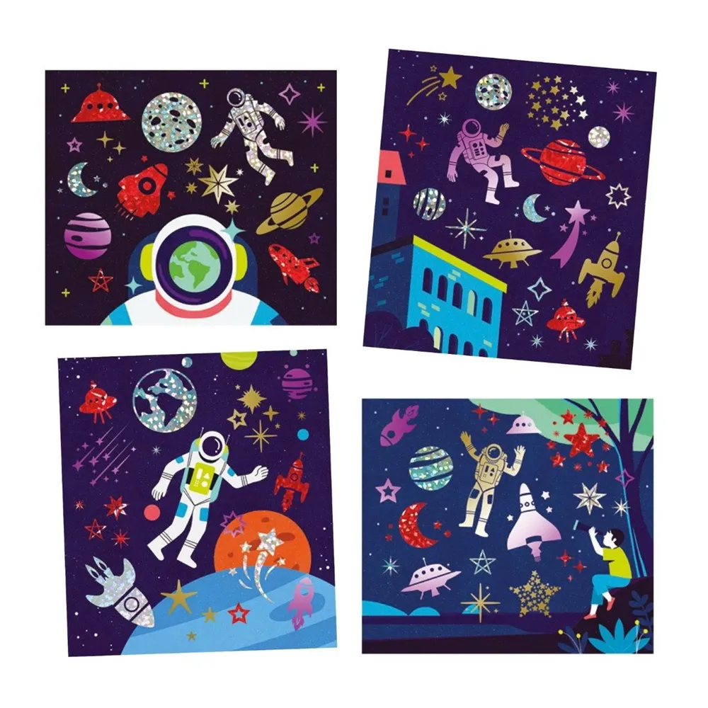 Djeco Artistic Patch Metal - Cosmos