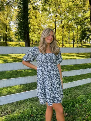 Effortless Selection Floral Short Dress