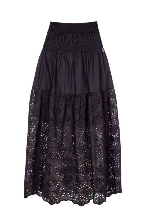 ENGLISH EMBROIDERY SKIRT