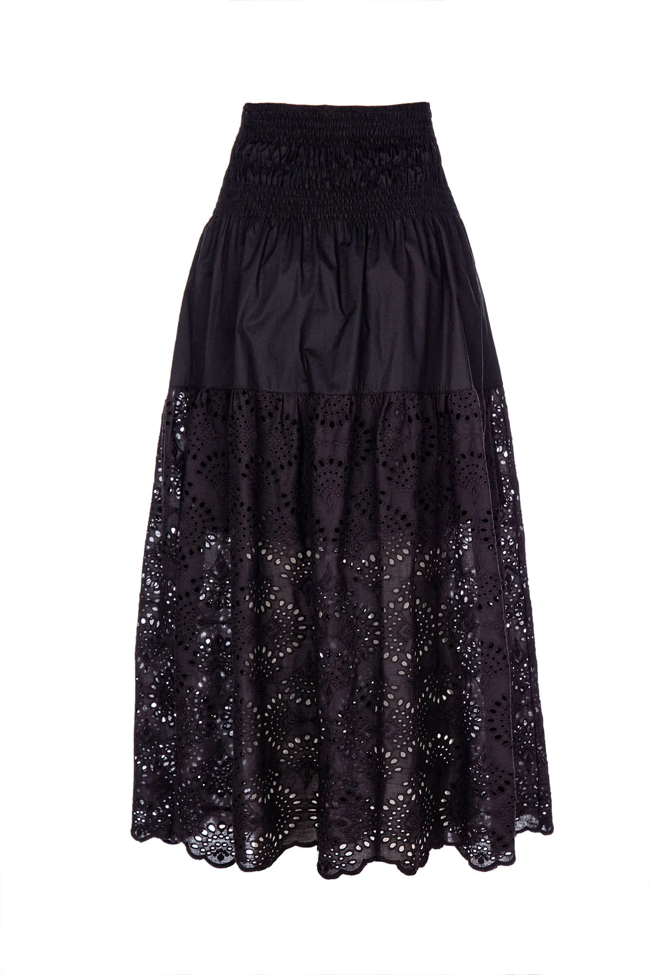 ENGLISH EMBROIDERY SKIRT