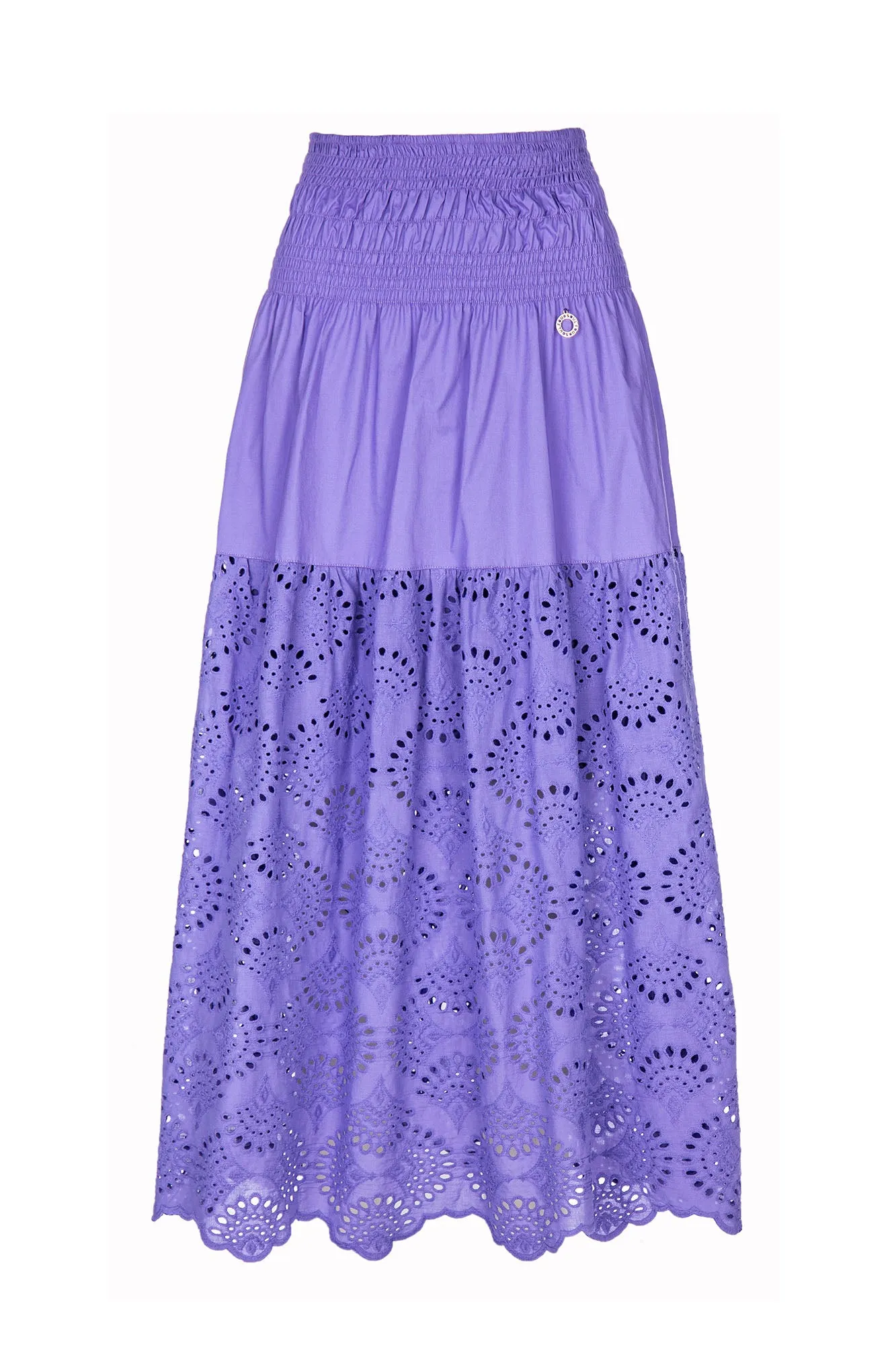 ENGLISH EMBROIDERY SKIRT