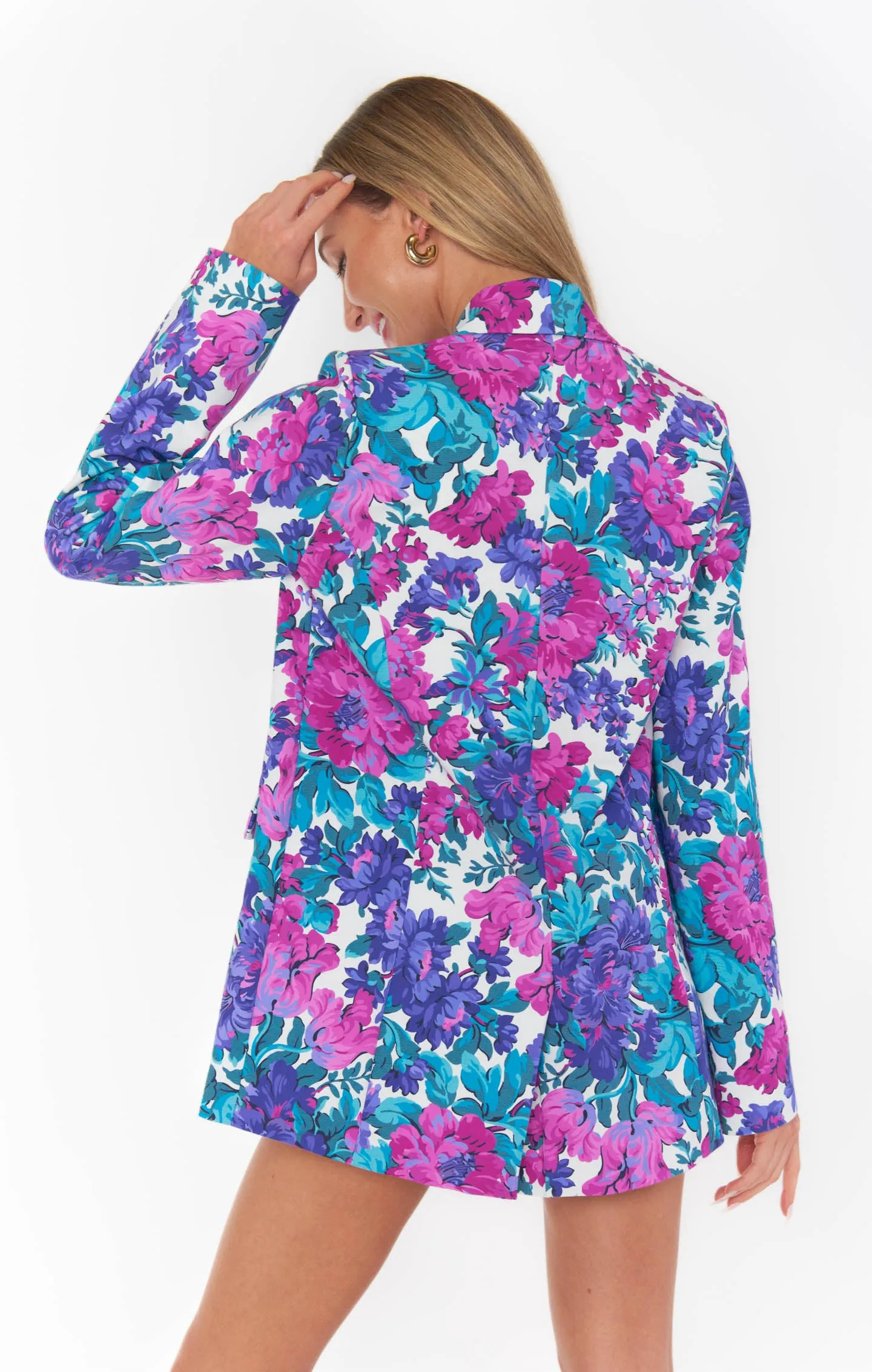 Ezra Blazer ~ Magenta Blooms