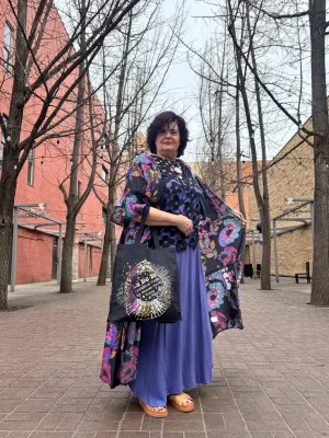 Fatima Tiered Kimono