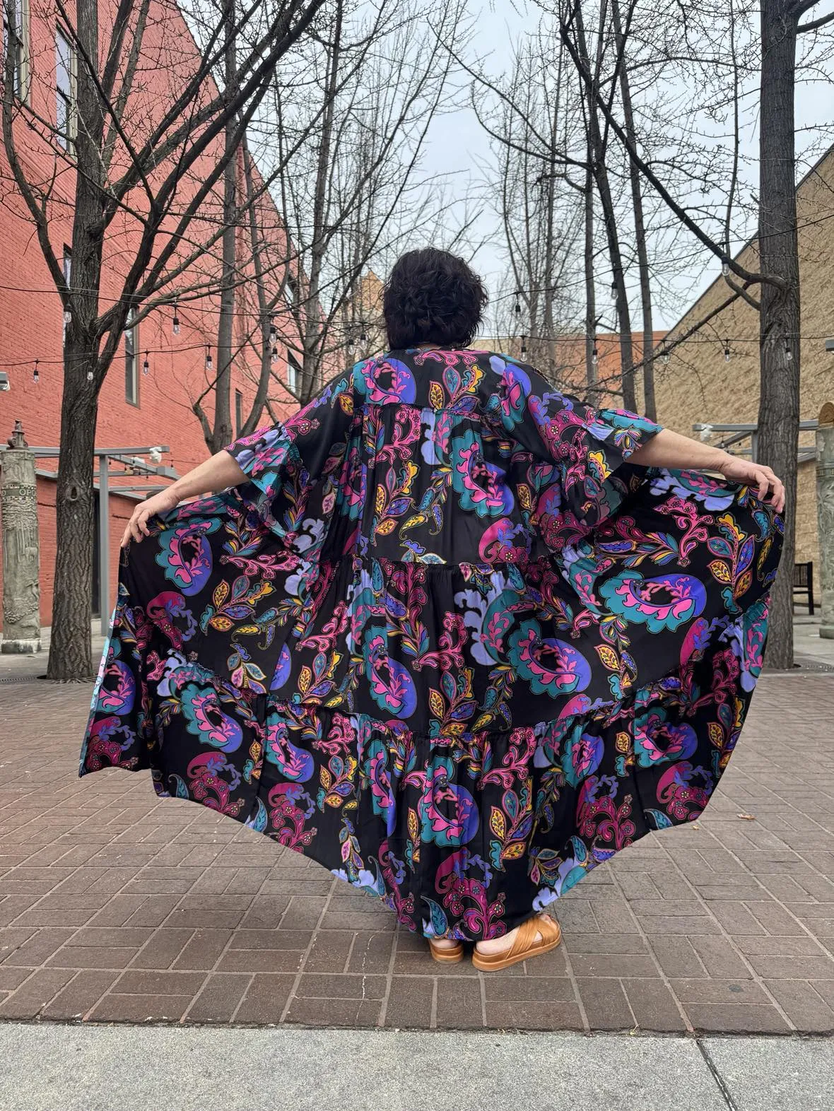 Fatima Tiered Kimono