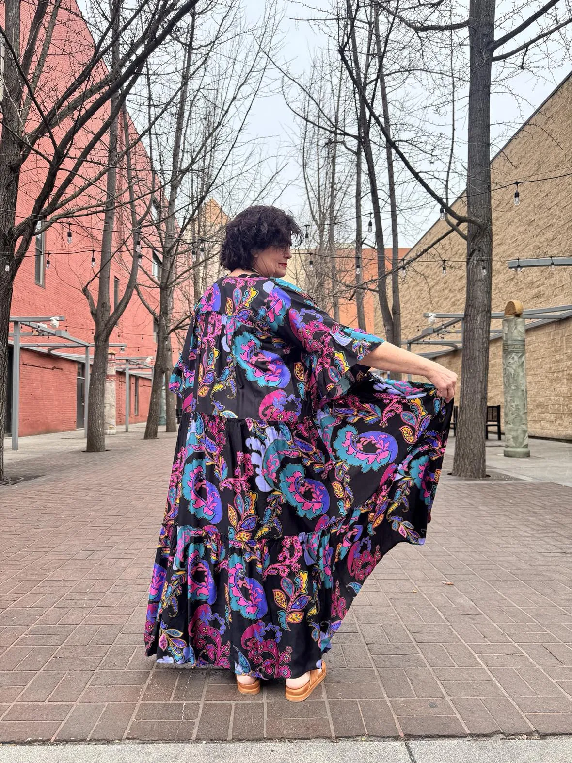 Fatima Tiered Kimono