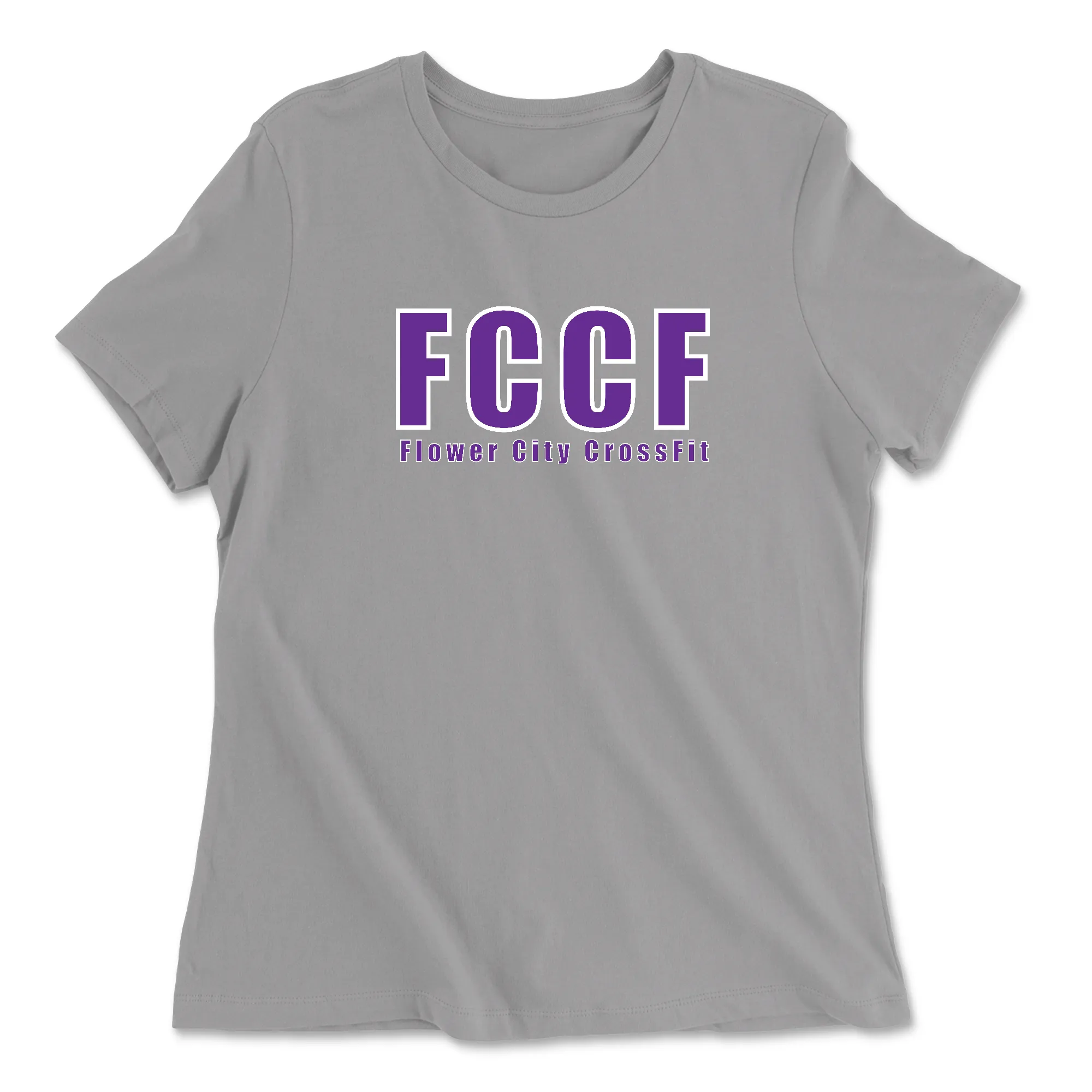 Flower City CrossFit Purple Womens - Relaxed Jersey T-Shirt