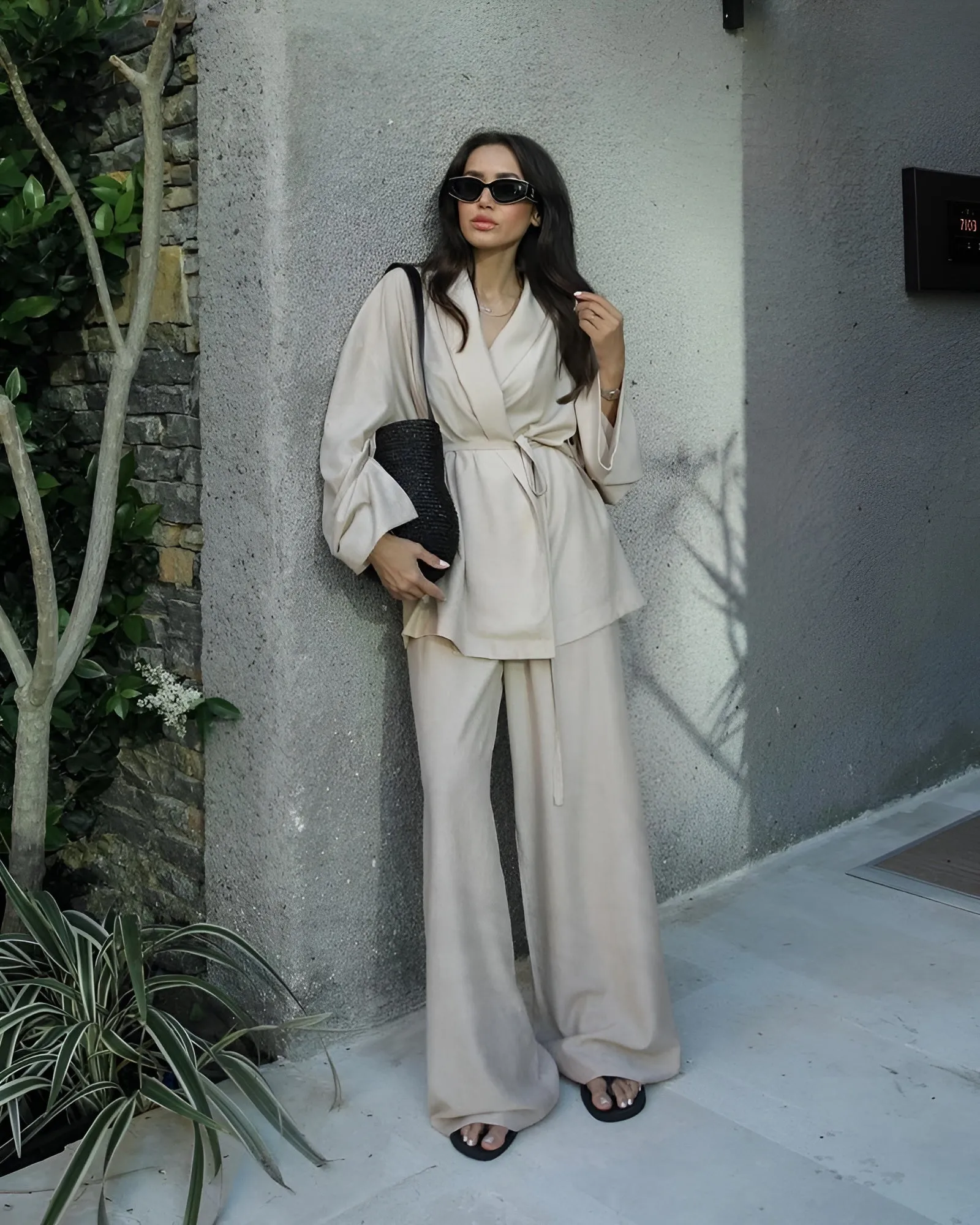 Flowing Linen Set