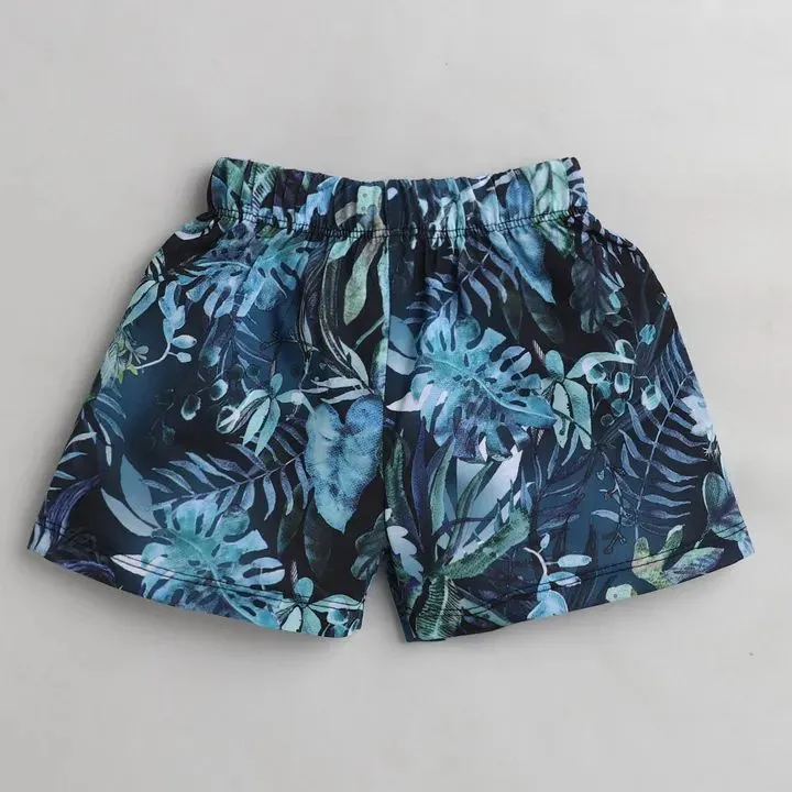 Forest Printed Shorts