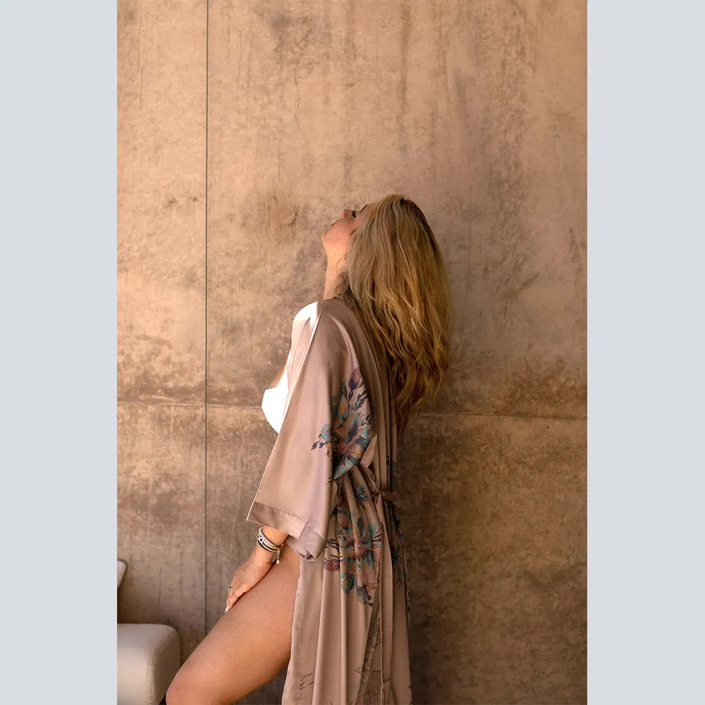 Fura Long Kimono Robe
