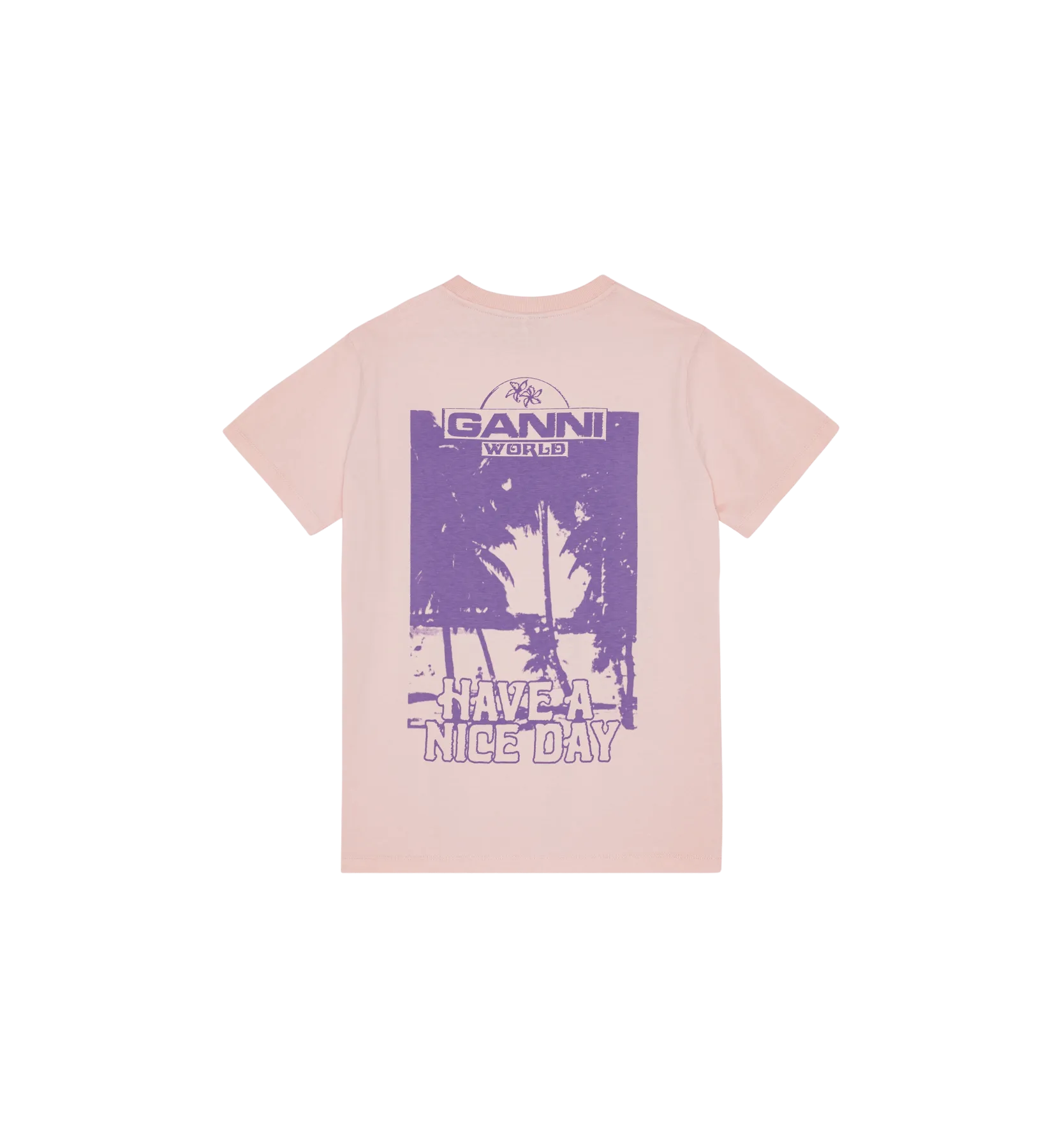 GANNI Palm Trees Relaxed T-shirt
