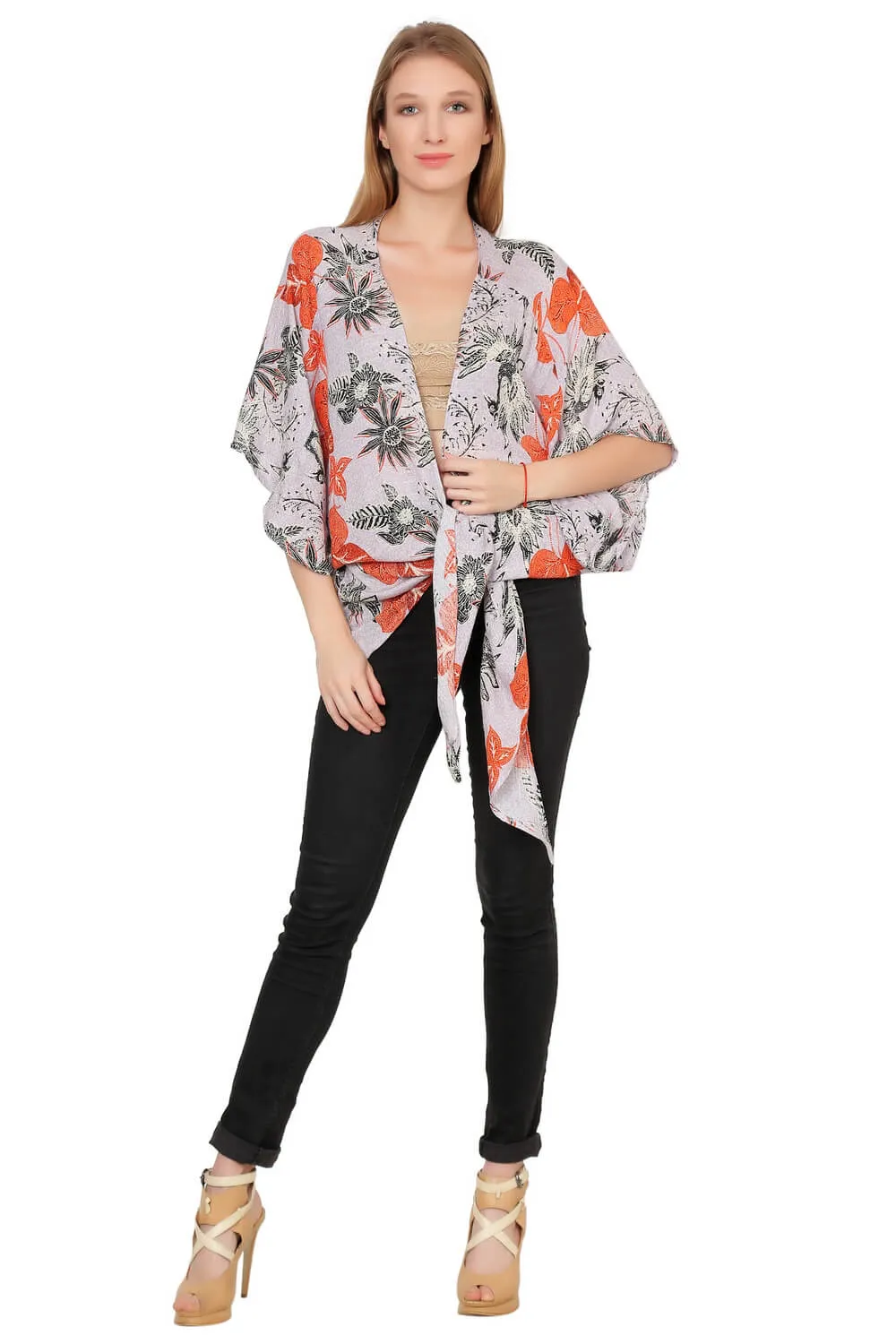 Garden Glam Beach Cover-Up