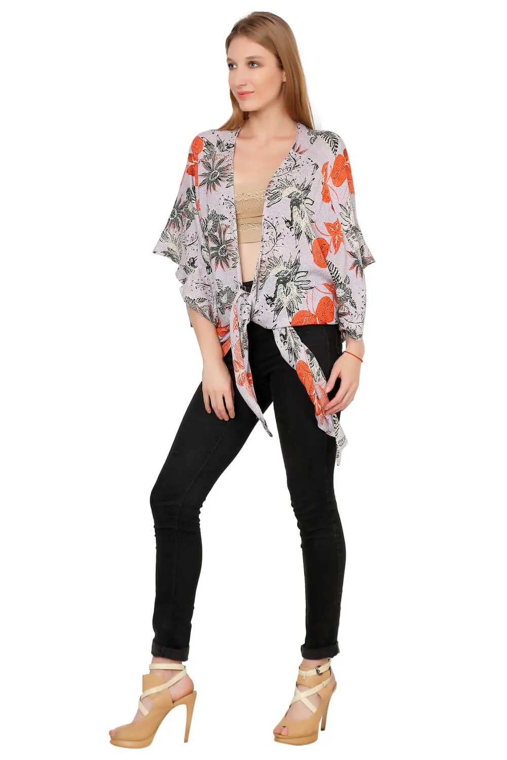 Garden Glam Beach Cover-Up