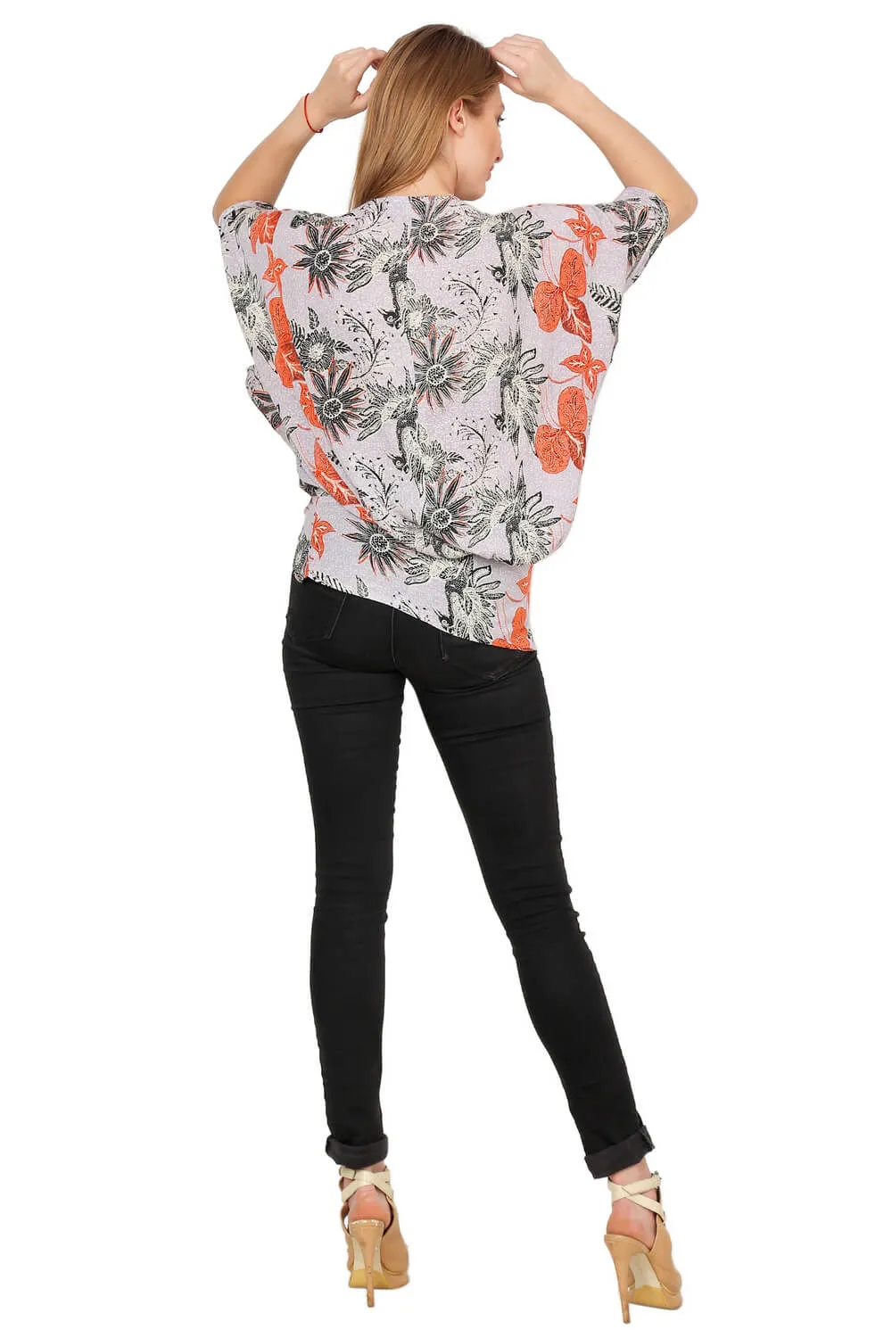 Garden Glam Beach Cover-Up