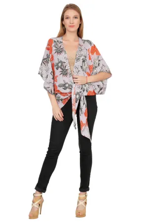 Garden Glam Beach Cover-Up