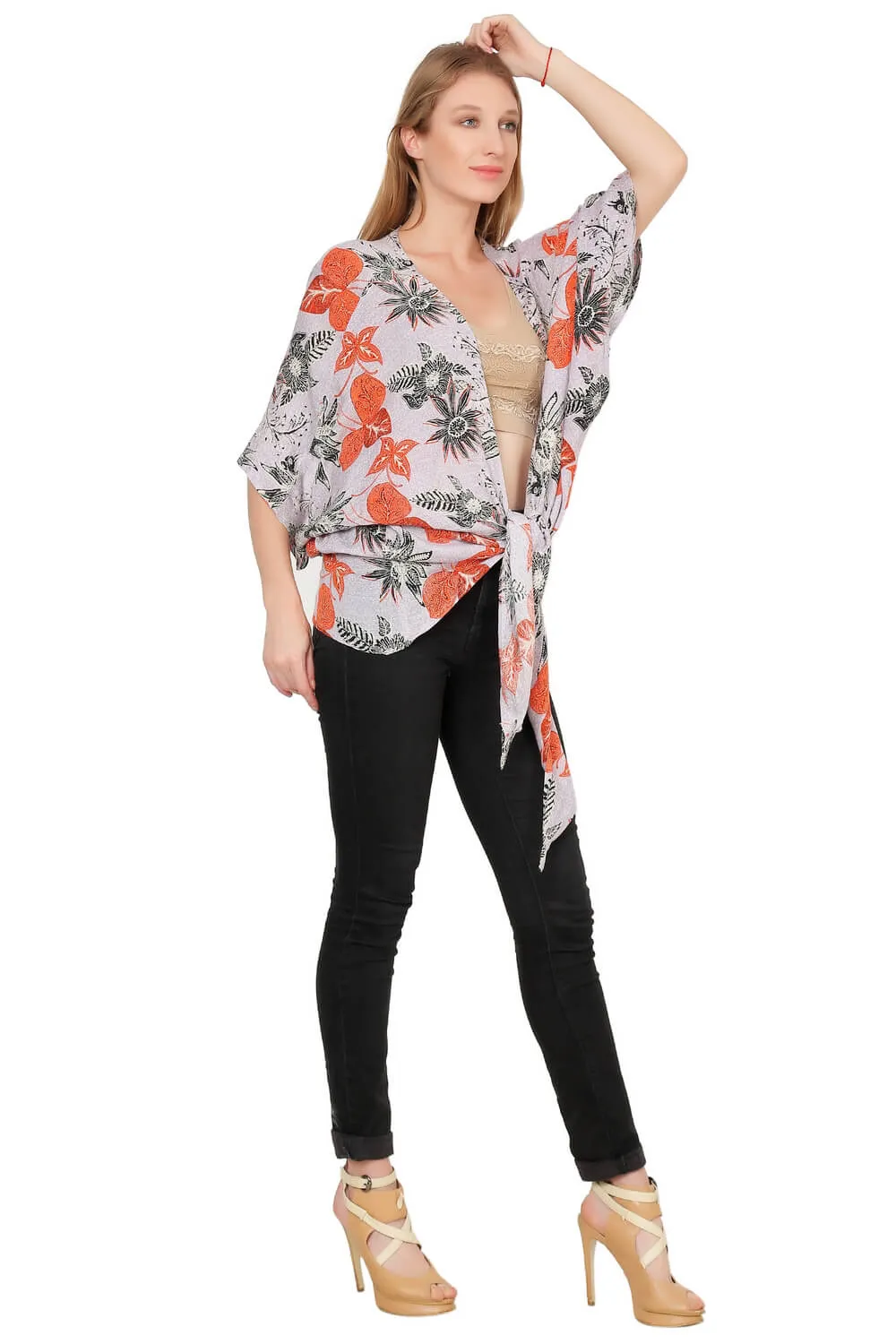 Garden Glam Beach Cover-Up