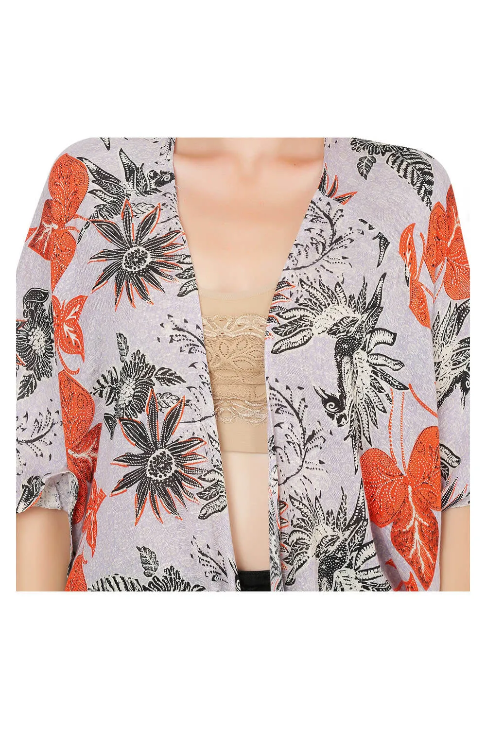 Garden Glam Beach Cover-Up