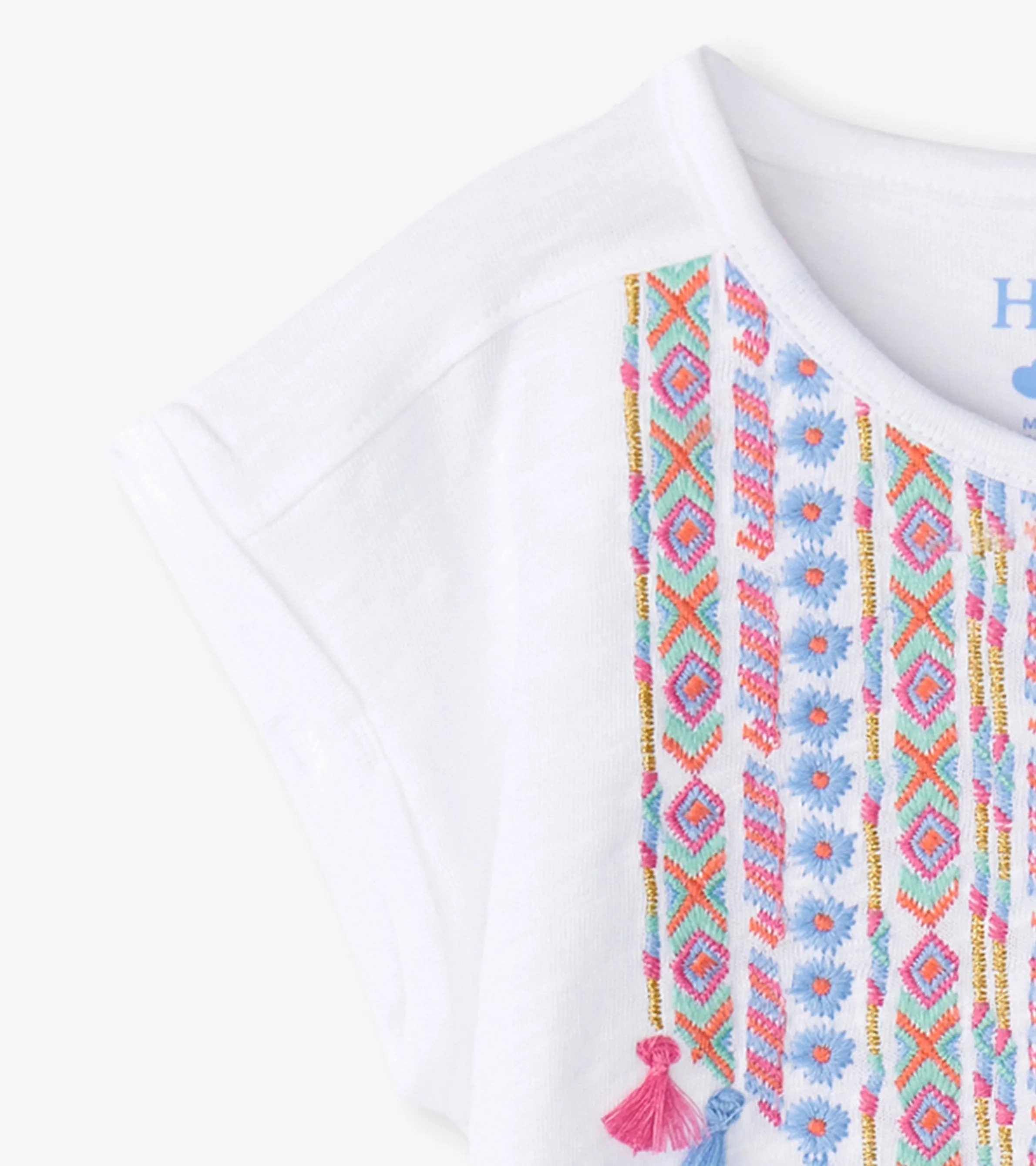 Girls Boho Relaxed Relaxed T-Shirt