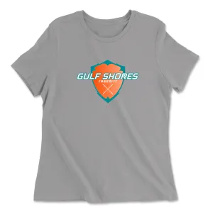 Gulf Shores CrossFit Standard Womens - Relaxed Jersey T-Shirt