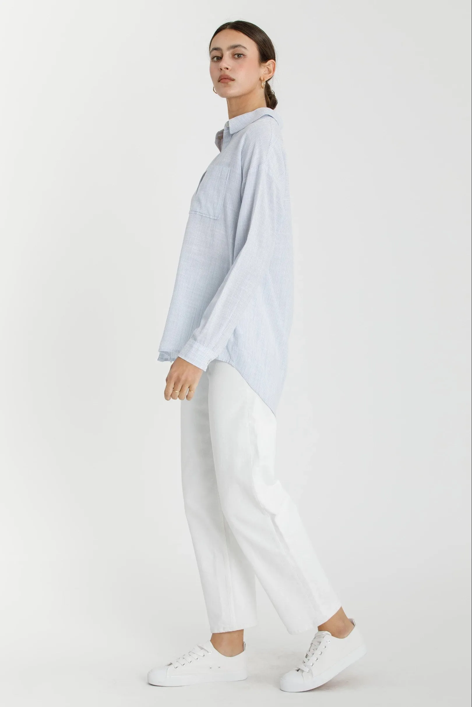 Hairline Relaxed Fit Shirt