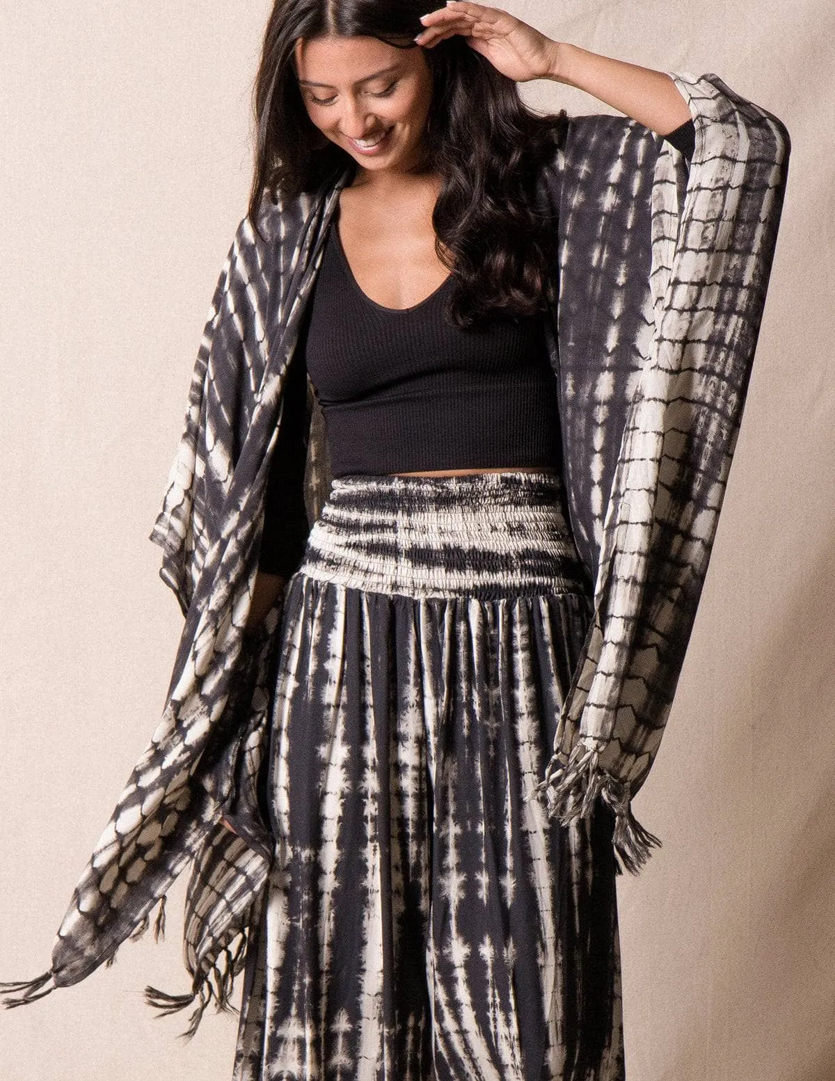 Handmade Bali Wrap - Shibori Tie-Dye
