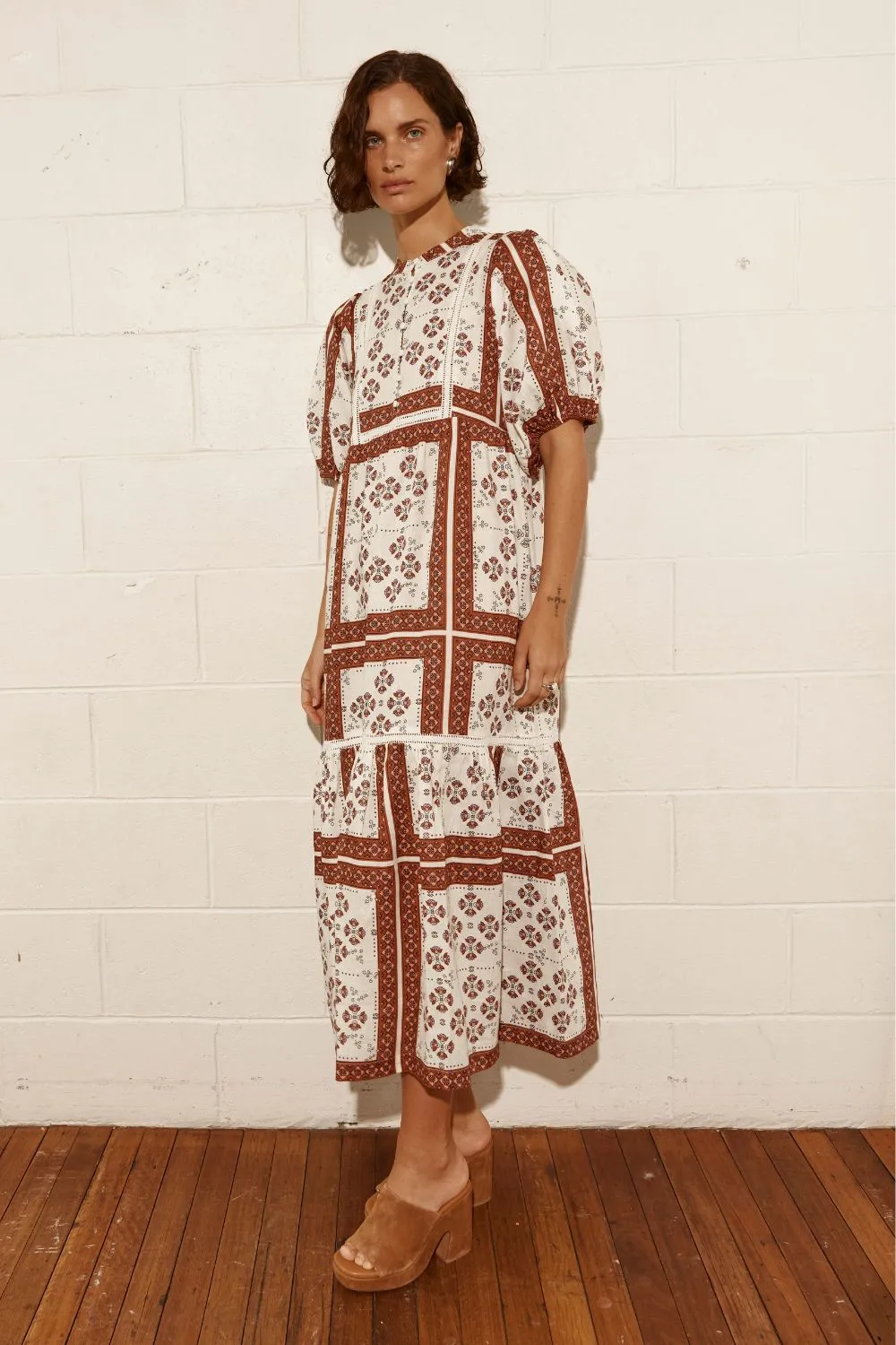 helm dress - scarf