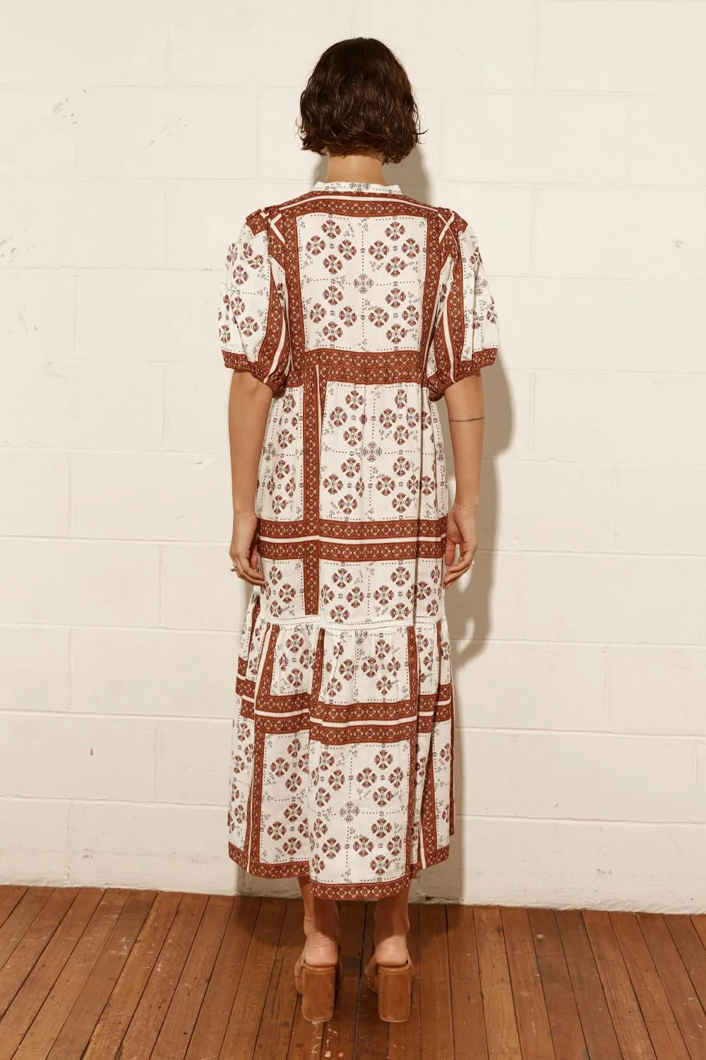 helm dress - scarf