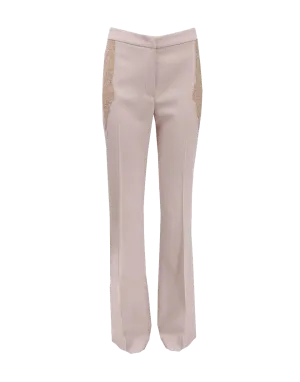 High Waist Lace Insert Pant
