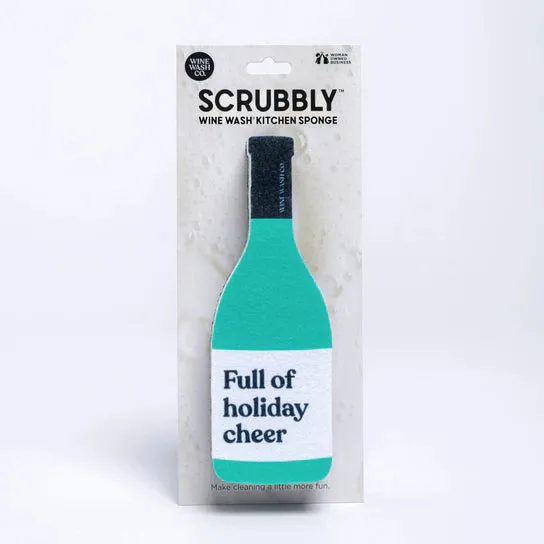 Holiday Scrubbly Sponge