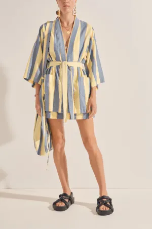 Ilio Nema Ariane Xania Stripe Kimono Robe