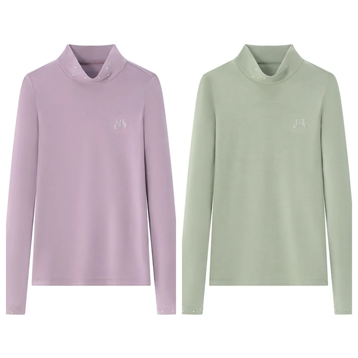 Jollybean FrostGlow Girls' Crystal Ice Skating Top （120-160/5y-10y ）