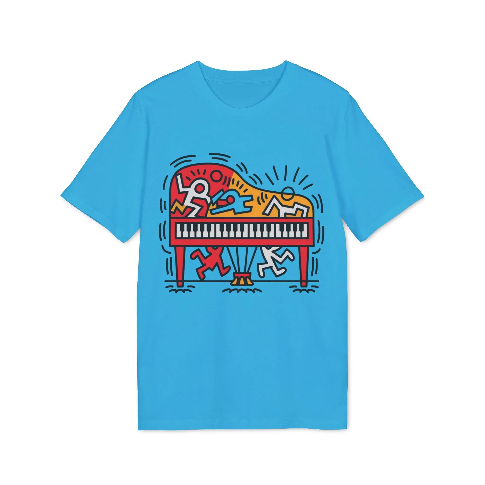 KH Tribute Pianist Fine Art Graphic T-Shirt