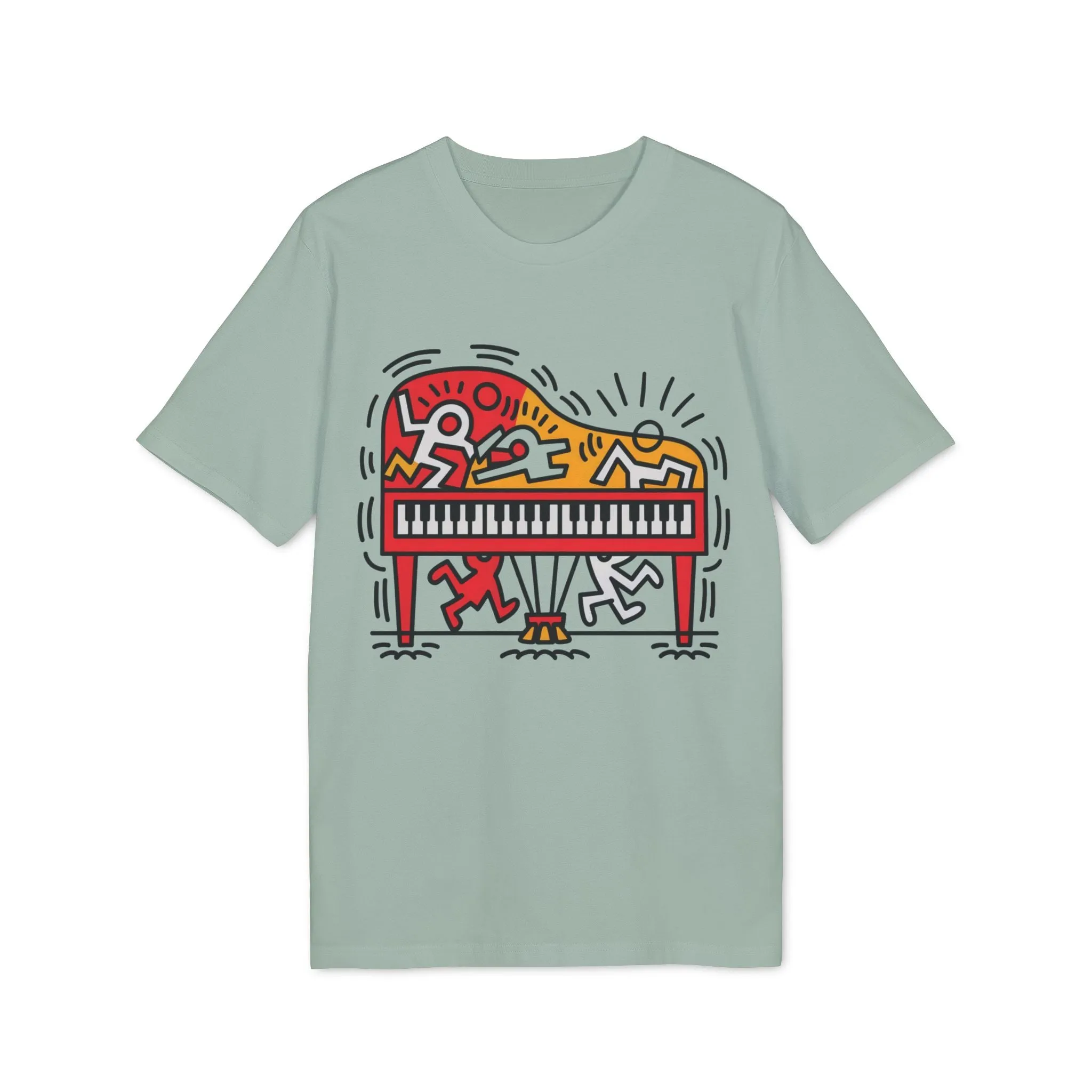 KH Tribute Pianist Fine Art Graphic T-Shirt
