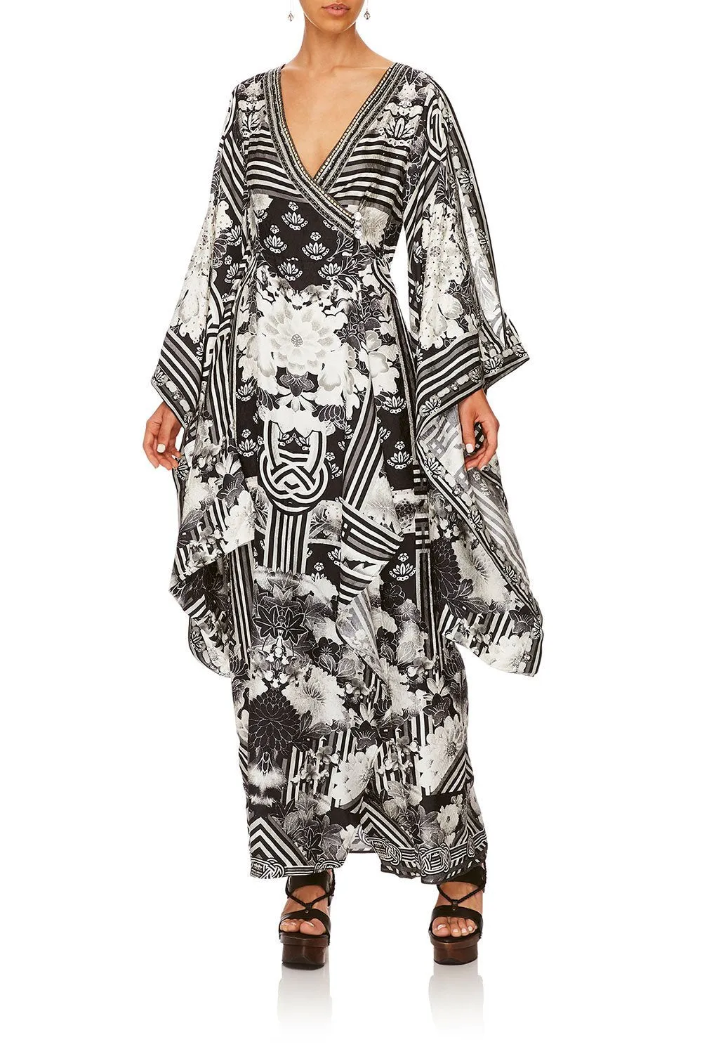 KIMONO WITH SPLIT SLEEVE WILD MOONCHILD
