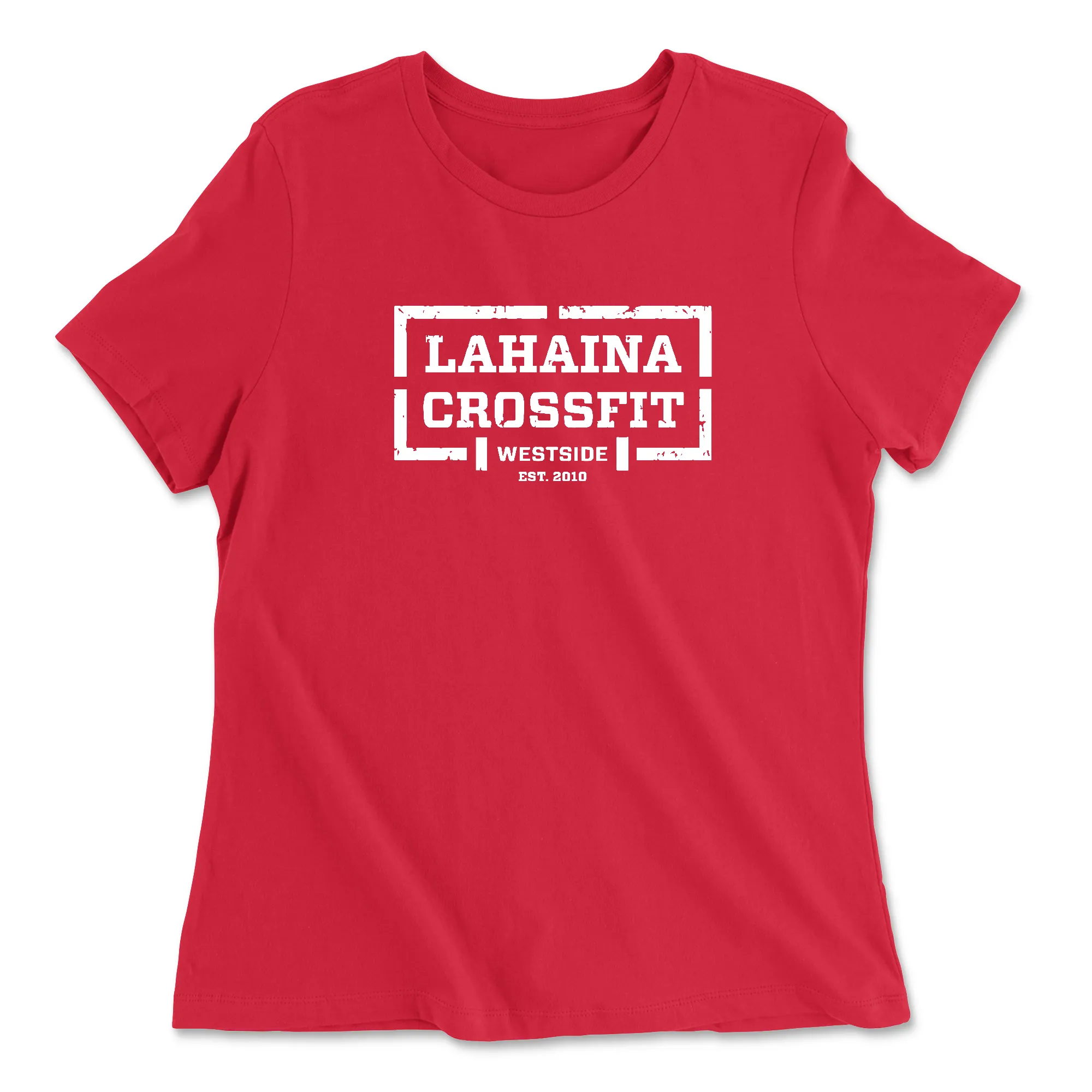 Lahaina CrossFit Westside Womens - Relaxed Jersey T-Shirt