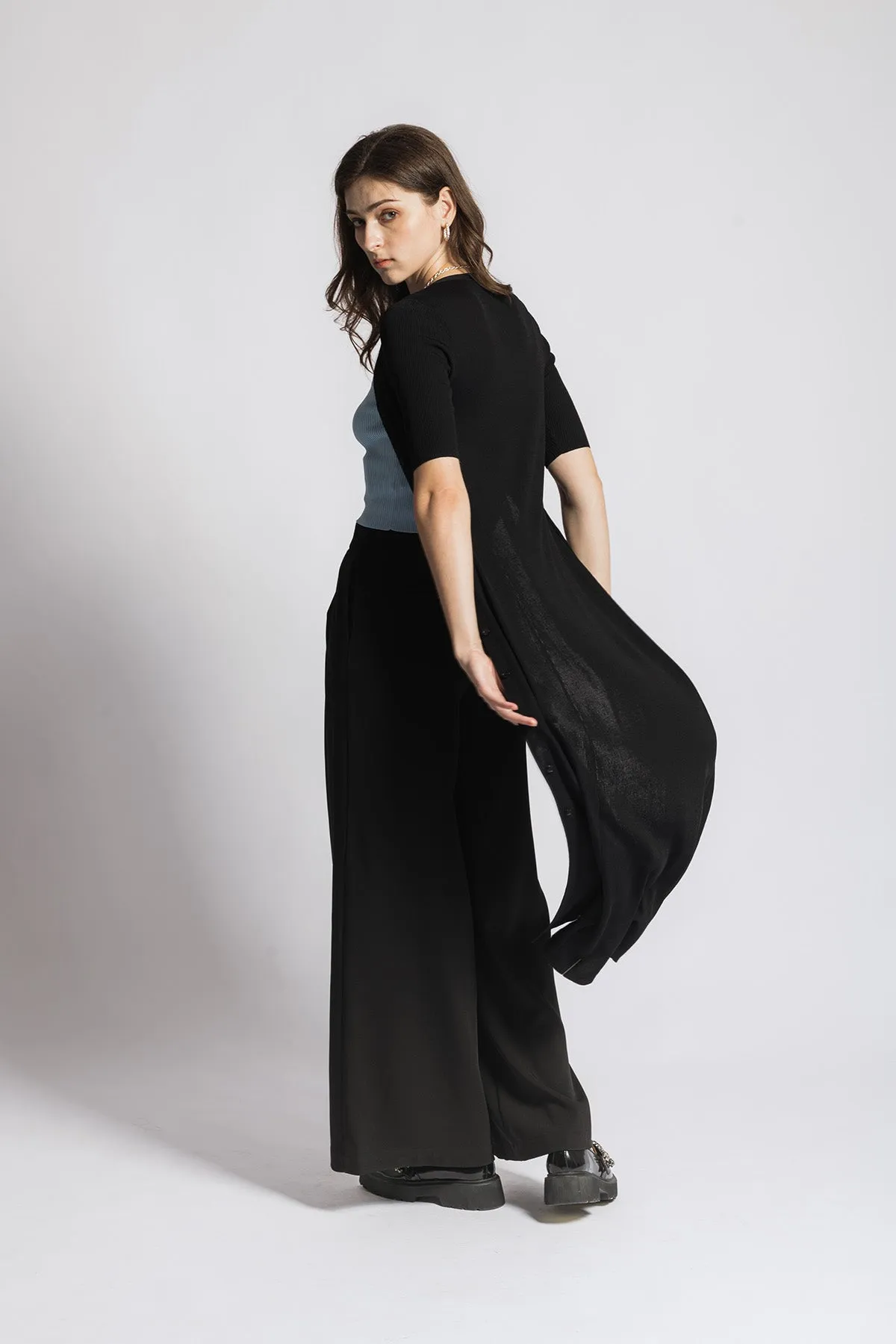 Leerya Square Neckline Cropped Tank Top