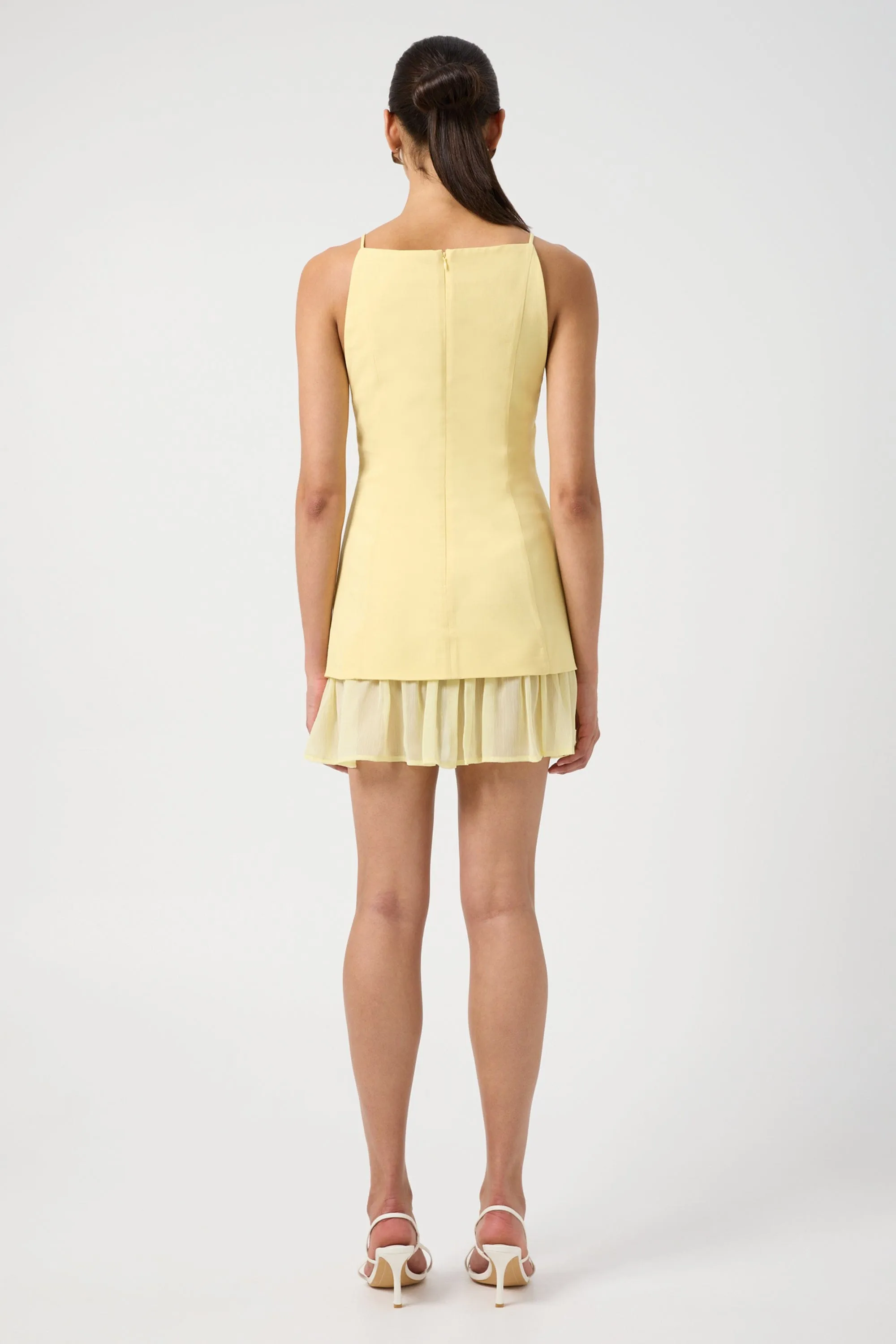 LUMINATE MINI DRESS | SUNFLOWER