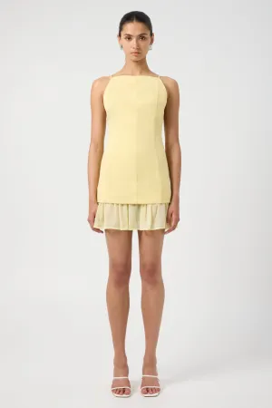 LUMINATE MINI DRESS | SUNFLOWER