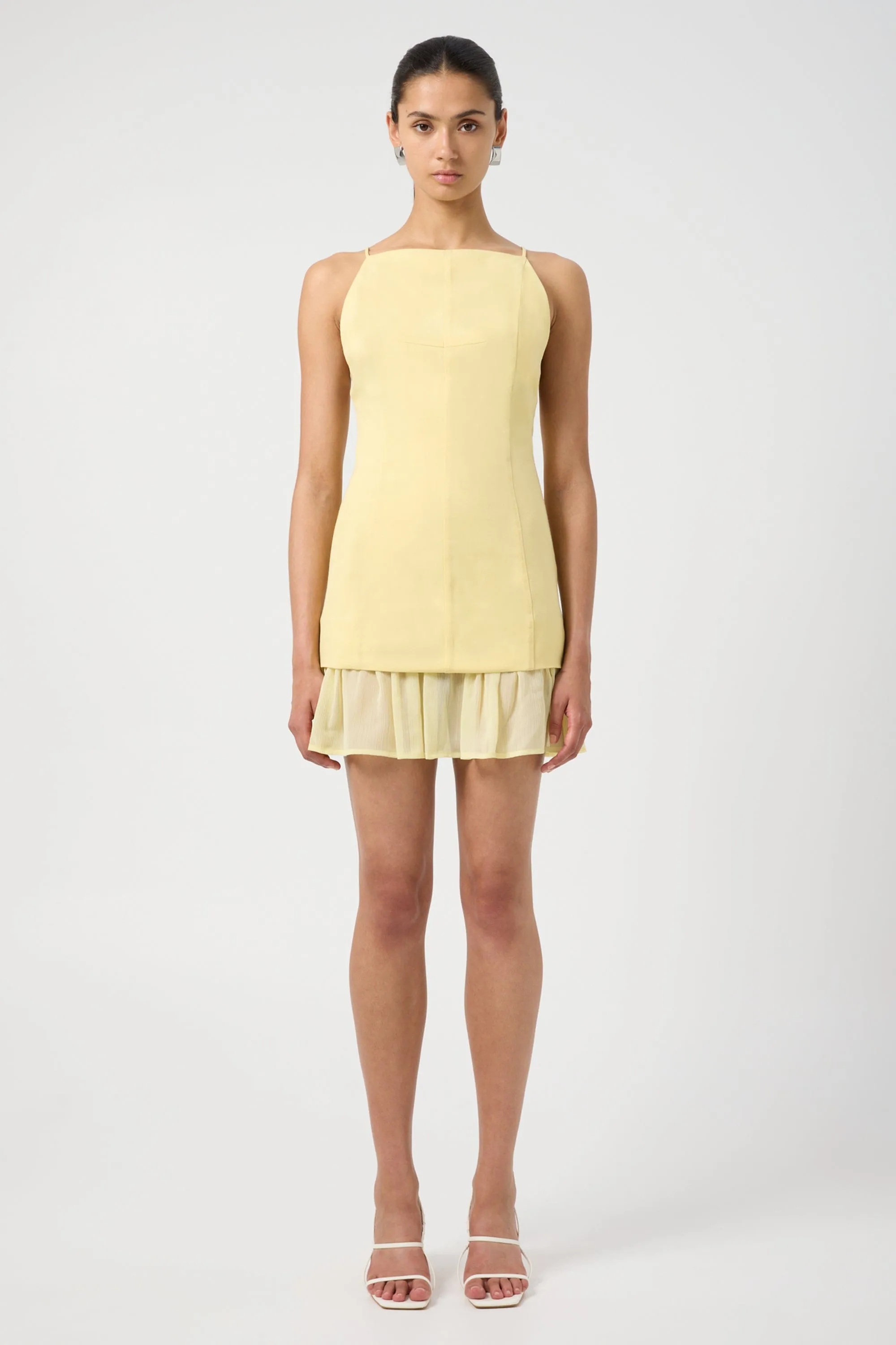 LUMINATE MINI DRESS | SUNFLOWER