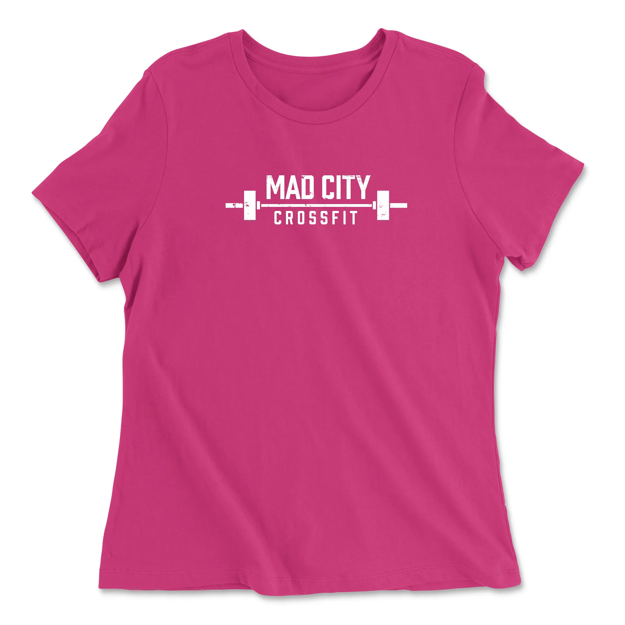 Mad City CrossFit Barbell Womens - Relaxed Jersey T-Shirt