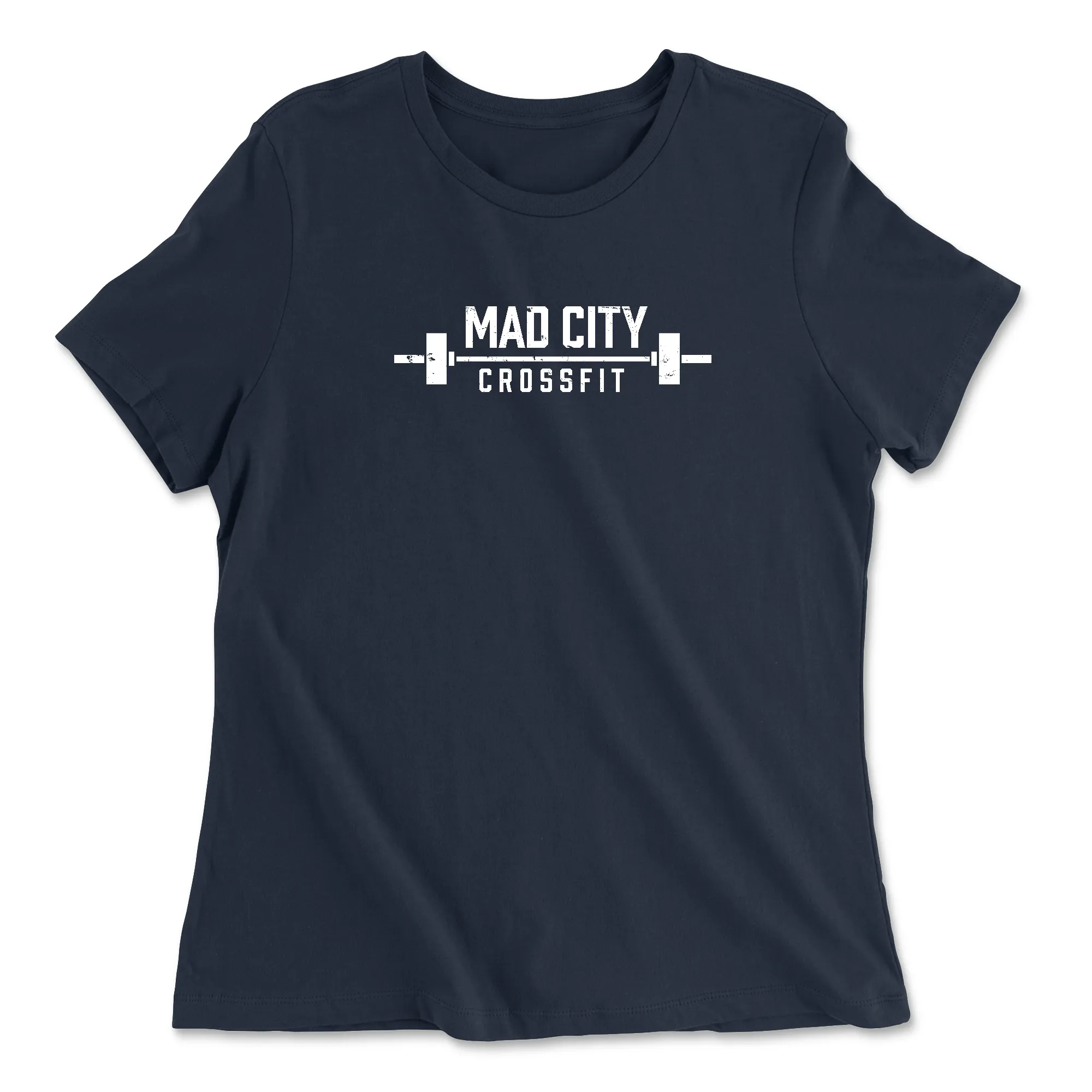 Mad City CrossFit Barbell Womens - Relaxed Jersey T-Shirt