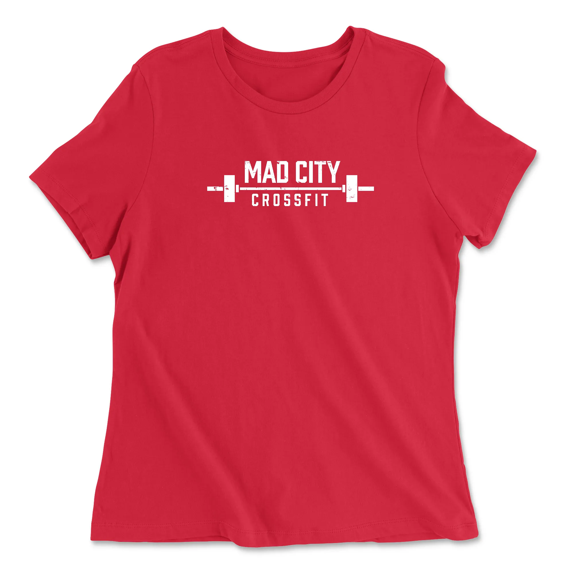 Mad City CrossFit Barbell Womens - Relaxed Jersey T-Shirt