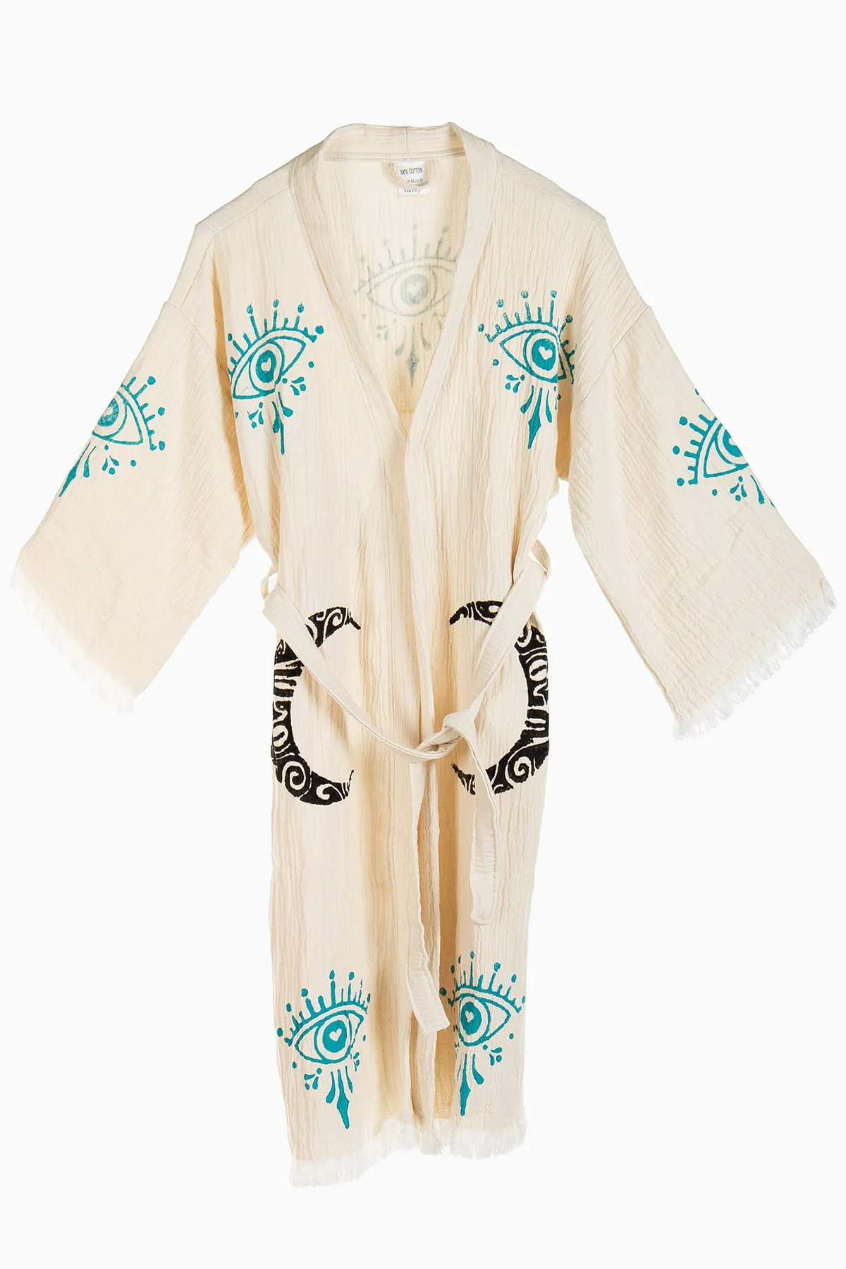 Maia - Black Moon Handmade Kimono