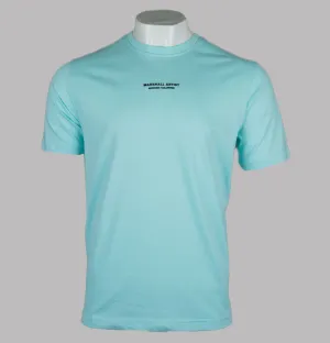 Marshall Artist Injection T-Shirt Cyan
