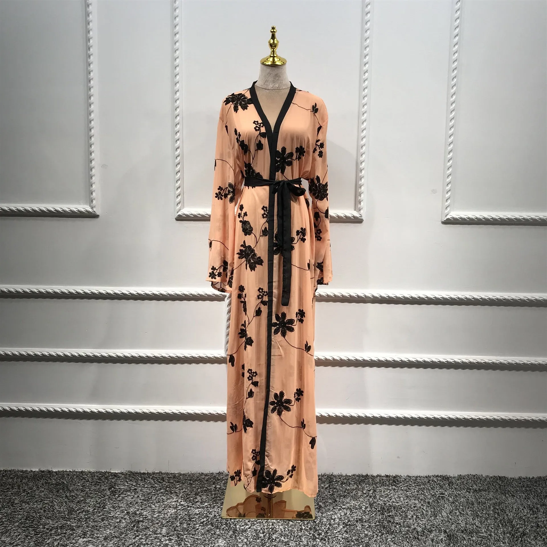 Muslim printed robe
