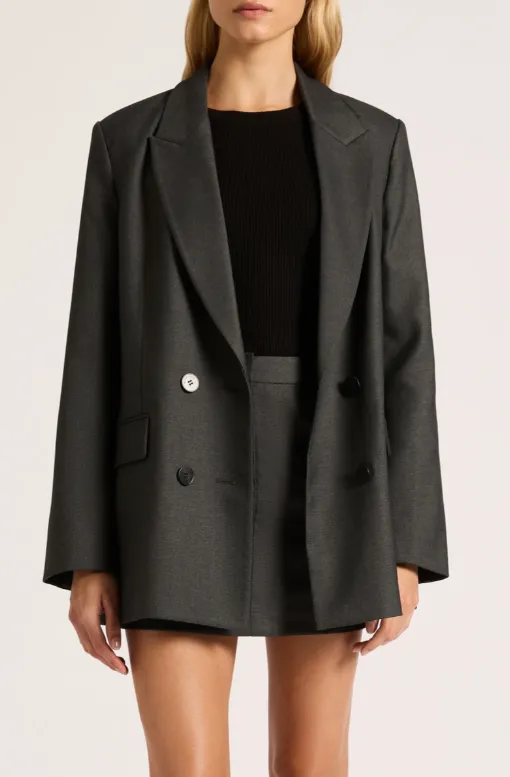 Nude Lucy Dakota Blazer - Charcoal