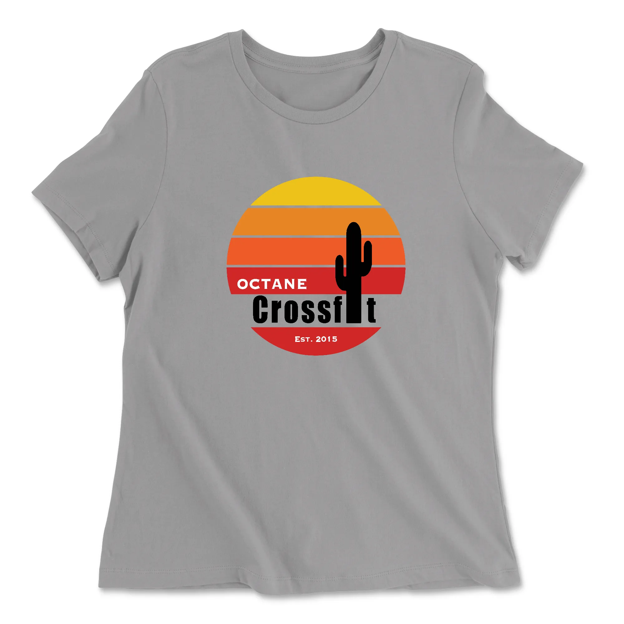 Octane CrossFit Cactus Womens - Relaxed Jersey T-Shirt